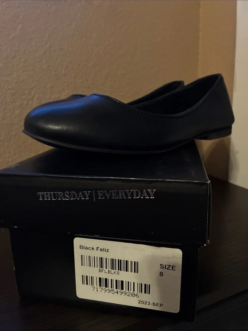 Thursday Black Feliz Ballet Flats
